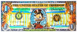 Uncle Scrooge - Pop Rollar Banknote