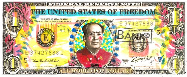 Mao Zedong - Pop Rollar Banknote