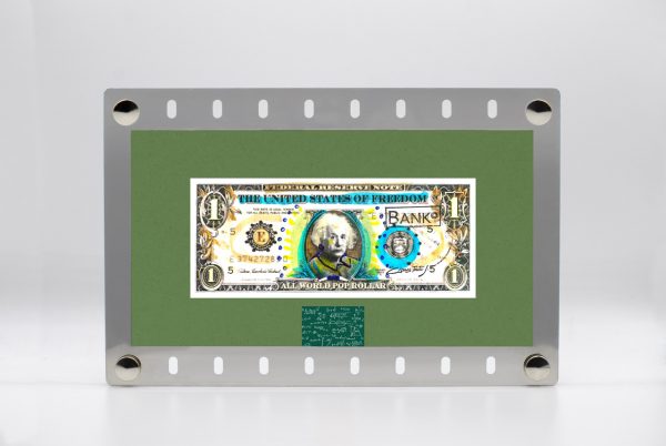 Albert Einstein - Pop Rollar Banknote